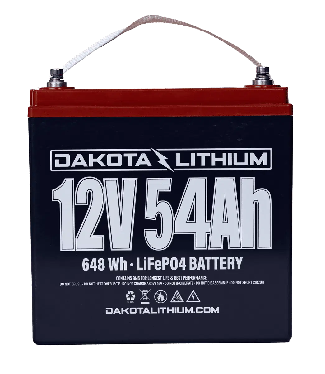 DAKOTA LITHIUM Dakota Lithium 12v 54Ah Deep Cycle LiFePO4 Battery