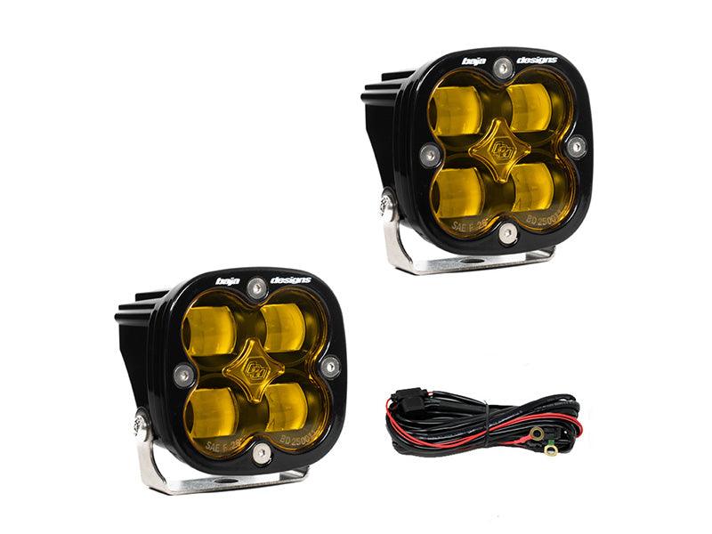 BAJA DESIGNS Squadron SAE LED Auxiliary Light Pod Pair - Universal