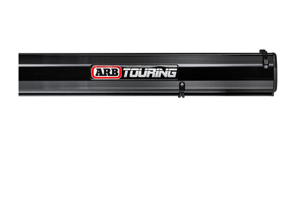 ARB Black Edition Aluminum Hard Case Awning 2.5M w LED strip