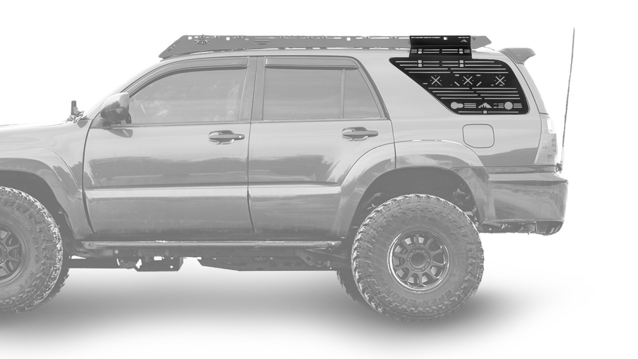 SHERPA EQUIPMENT CO 4th Gen 4Runner Window Panel