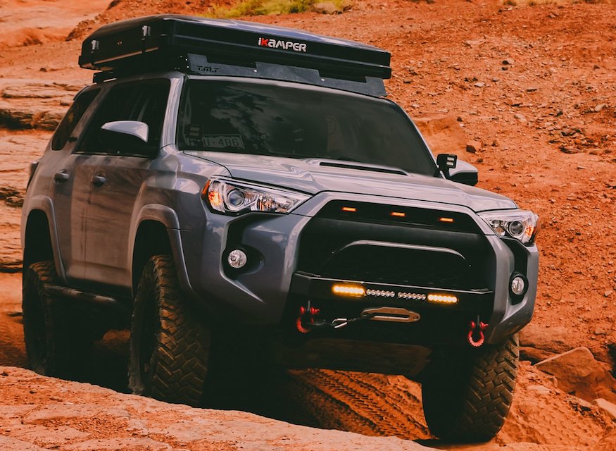 ikamper skycamp 2.0 roof top tent on toyota 4runner